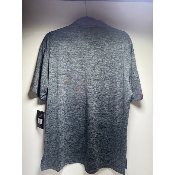 Alabama Crimson Tide Men’s Polo Golf Shirt Sz Large Gray Red Retails 50.00 New - Picture 8 of 8